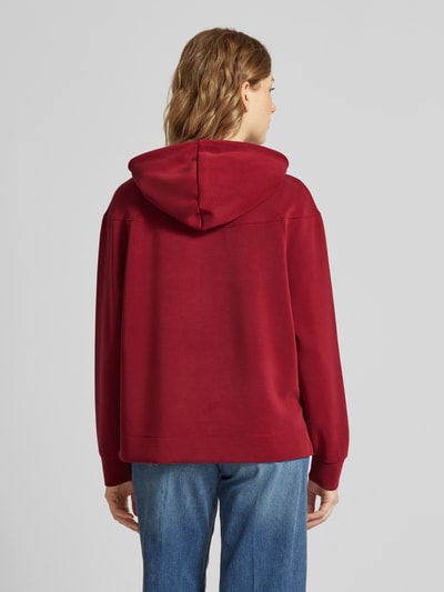 s.Oliver RED LABEL Regular fit hoodie met tunnelkoord Rood - 5