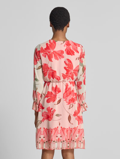 ZABAIONE Knielanges Kleid im Allover-Look Modell 'Ja44milaa' Rosa 5