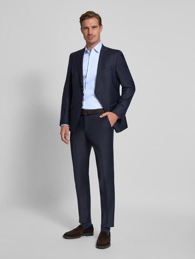 Jake*s Koszula biznesowa o kroju regular fit z kołnierzykiem typu kent Błękitny 1