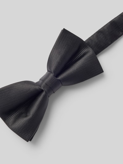 s.Oliver BLACK LABEL Fliege mit Seiden-Anteil Black 2