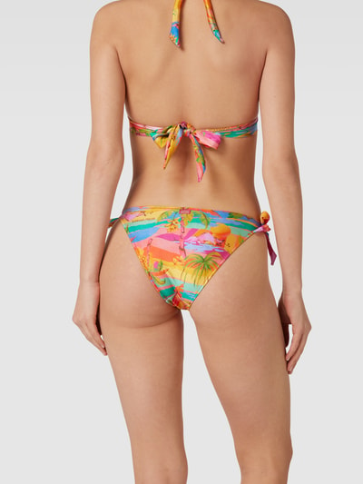 Banana Moon Bikini-Slip mit Allover-Print Modell 'DASIA' Pink 4