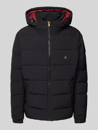 BOSS Steppjacke mit Kapuze Modell 'Cunol' Black 2