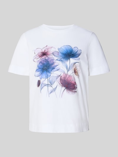 Rich & Royal T-shirt met motiefprint Wit - 2