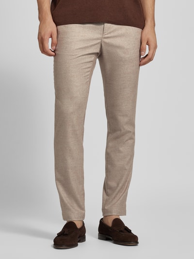 ALBERTO Chino met tunnelkoord, model 'Jump' Beige - 4