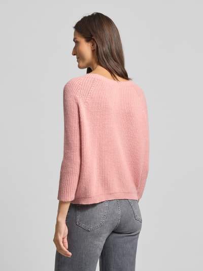 Weekend Max Mara Regular Fit Strickpullover mit Woll-Anteil Modell 'XENO' Hellrosa 5