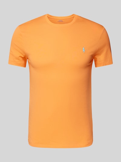 Polo Ralph Lauren T-Shirt mit Label-Stitching Orange 2