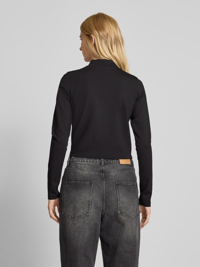 Calvin Klein Jeans Longsleeve mit Stehkragen Modell 'MILANO' Black 5