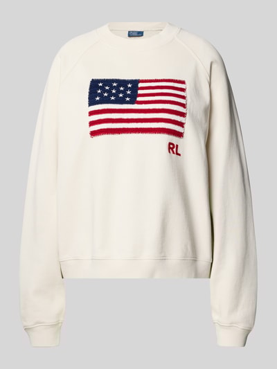 Polo Ralph Lauren Sweatshirt met motief- en labelstitching Wit - 2