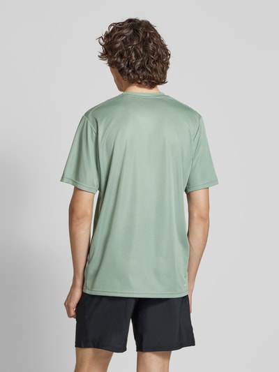 adidas Training T-Shirt mit Label-Print Mint 5