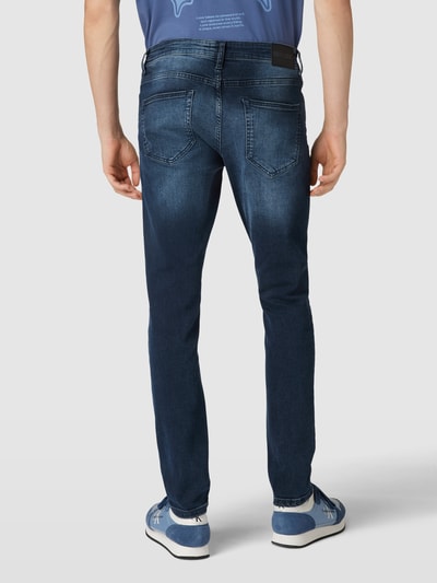 Only & Sons Slim fit jeans in 5-pocketmodel, model 'LOOM' Zwart - 5