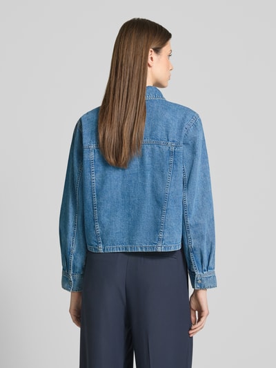 Tom Tailor Denim Boxy Fit Jeanshemd aus reiner Baumwolle  Blau 5