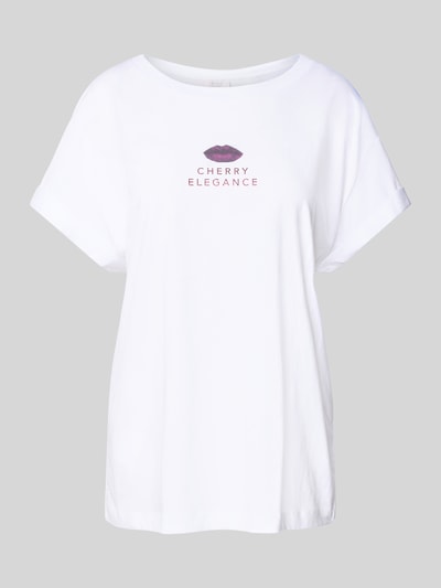 Rich & Royal Relaxed fit T-shirt met ronde hals Wit - 2