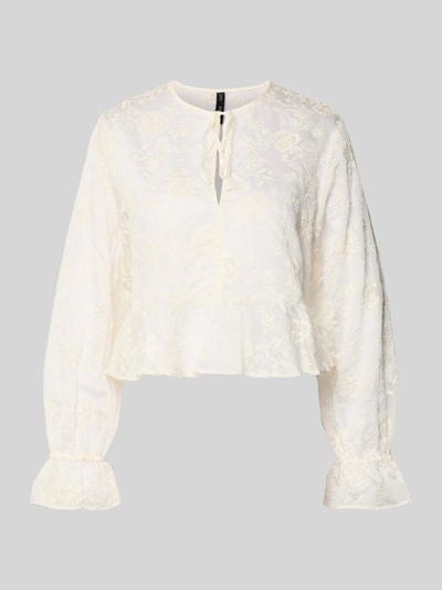 Mango Blusenshirt aus Lyocell-Mix Modell 'VIVIENNE' Offwhite 2