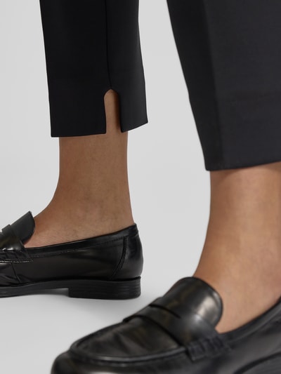 MM Spodnie o kroju regular fit z wąską nogawką i elastycznym pasem model ‘GERONA’ Czarny 3