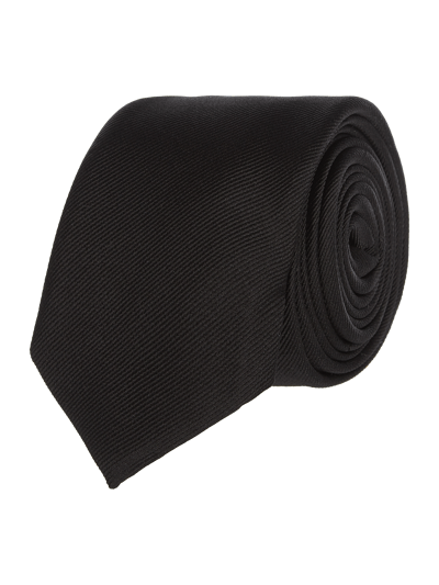 BOSS Krawatte aus Seide (6 cm) Black 1