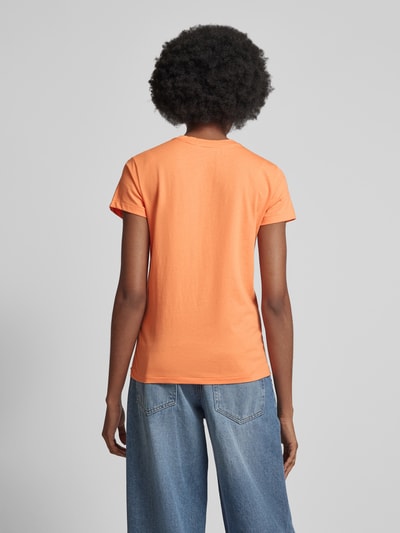 Polo Ralph Lauren T-shirt met logostitching Oranje - 5