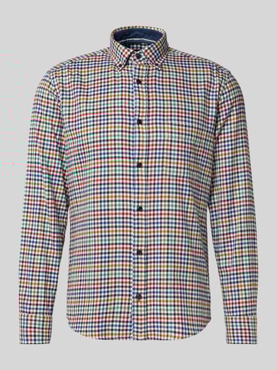 OLYMP Level Five Vrijetijdsoverhemd met knoopsluiting Blauw - 2