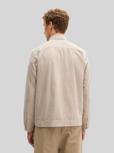 Marc O'Polo Regular Fit Hemdjacke aus reiner Baumwolle Beige 5