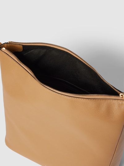 BOSS Hobo Bag mit Label-Applikation Modell 'Alyce' Camel 5