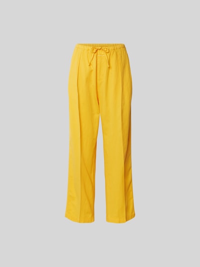Closed Stoffhose mit Leinen-Anteil DUNKEL GELB 2