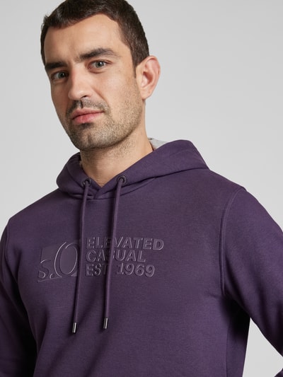 s.Oliver RED LABEL Hoodie mit Kapuze Purple 3