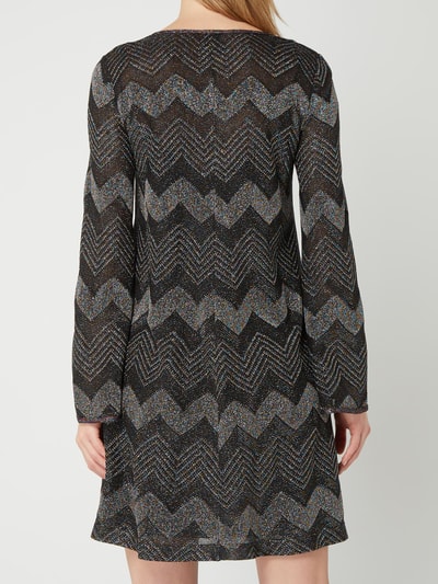 M Missoni Kleid mit Effektgarn Black 5