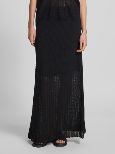 MOS MOSH Strickrock mit elastischem Bund Modell 'Hopi' Black 4