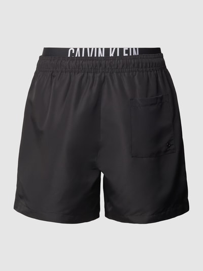 Calvin Klein Underwear Badehose mit elastischem Label-Bund Black 3