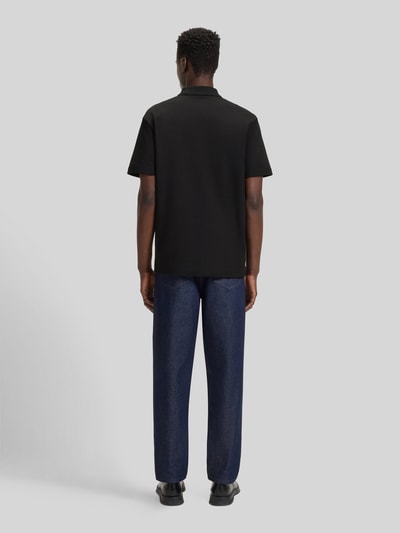 HUGO Regular Fit Poloshirt aus reiner Baumwolle Modell 'DEABONO_D' Black 5