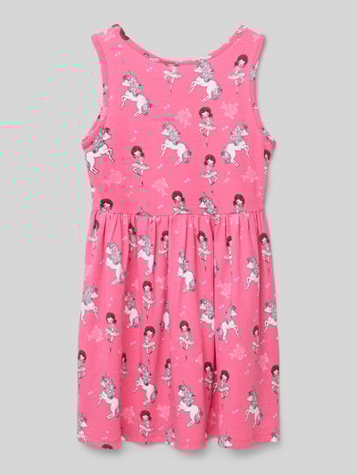 Happy Girls Kleid mit Rundhalsausschnitt Pink 3