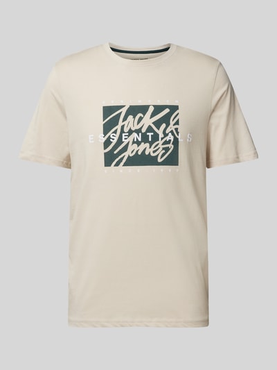 Jack & Jones T-Shirt aus reiner Baumwolle Modell 'COLTON' Offwhite 2