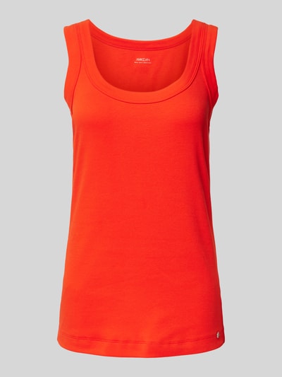 Marc Cain Tanktop mit Label-Applikation Rot 2