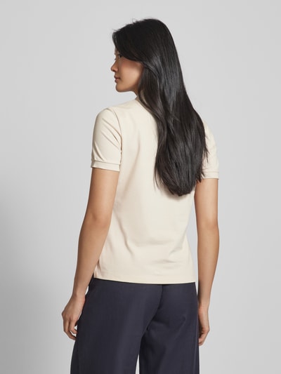 Gant Regular Fit Poloshirt im unifarbenen Design Beige 5