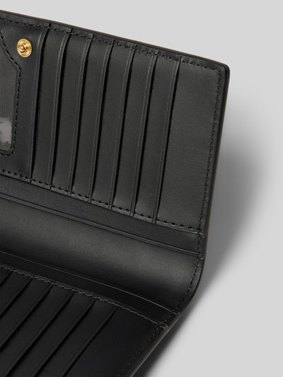 Lauren Ralph Lauren Portemonnaie aus Rindsleder mit Einsteckfächern Black 3