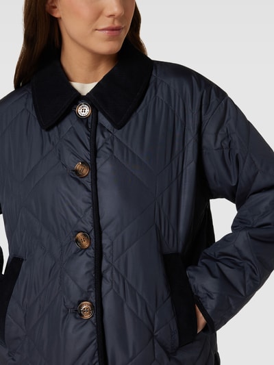 Barbour Jacke mit Label-Detail Modell 'BARRHEAD' Marine 3