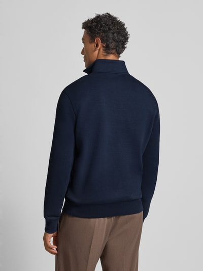 Polo Ralph Lauren Regular fit schipperstrui met schipperskraag, model 'Double' Marineblauw - 5