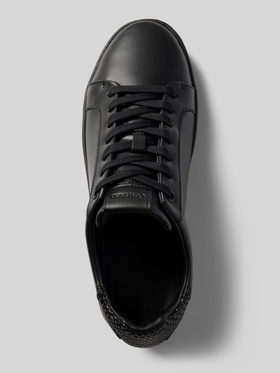 CK Calvin Klein Ledersneaker mit Label-Badge Black 3