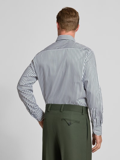 ETERNA Regular Fit Freizeithemd aus reiner Baumwolle mit Kentkragen Oliv 5