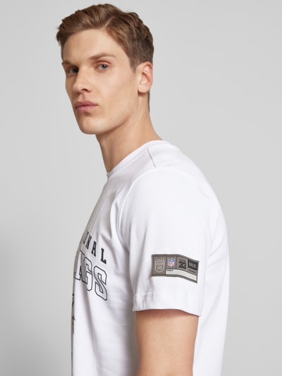 Balr. Oversized T-Shirt mit Label-Print Weiss 3