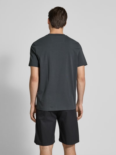 BOSS Green Regular Fit T-Shirt aus Baumwoll-Mix Modell 'GRX ZONE' Dunkelgrau 5