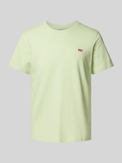 Levi's® T-Shirt mit Label-Patch Oliv 2