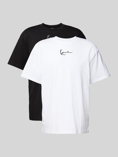 KARL KANI T-Shirt mit Label-Print Black 2