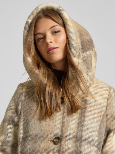 Amber & June Kurtka z kapturem Beżowy 3