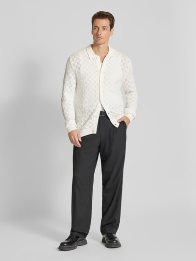 MCNEAL Strickjacke mit Knopfleiste Ecru 1