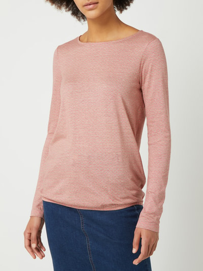 Montego Longsleeve mit elastischem Saum Pink 4