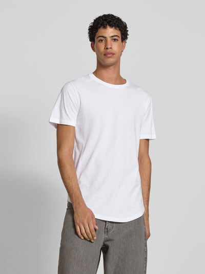 Only & Sons T-shirt met ronde hals, model 'MATT' Wit - 4