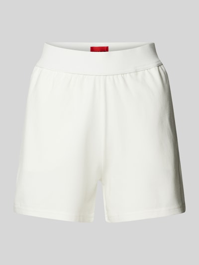 HUGO Loose Fit Pyjama-Shorts mit elastischem Bund Modell 'SHUFFLE' Offwhite 1