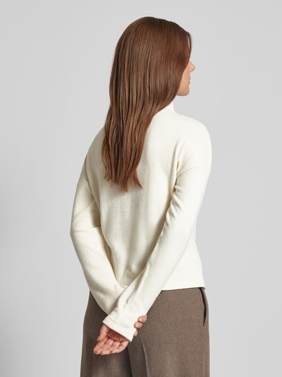 Vero Moda Regular Fit Strickpullover mit Mock-Neck-Kragen Modell 'BELLA' Beige 5