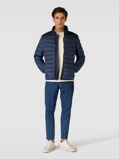 Tom Tailor Steppjacke mit Stehkragen Dunkelblau 1