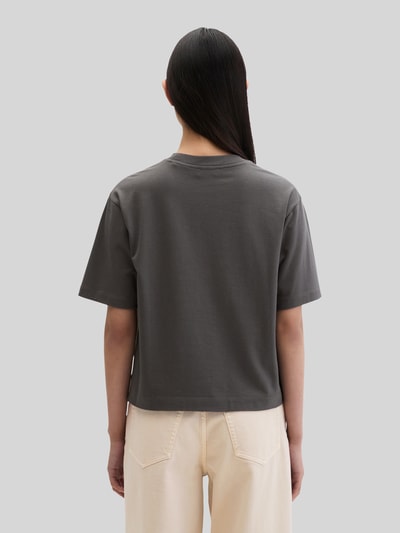 Marc O'Polo Relaxed Fit T-Shirt aus Baumwoll-Mix Dunkelgrau 5